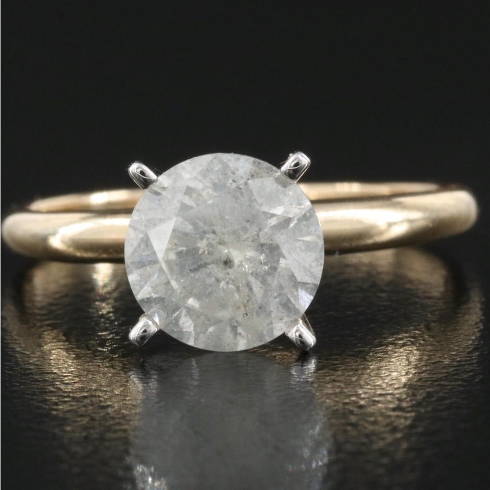Certified/Appraisal 2Carats!! 14Kt Genuine Diamond